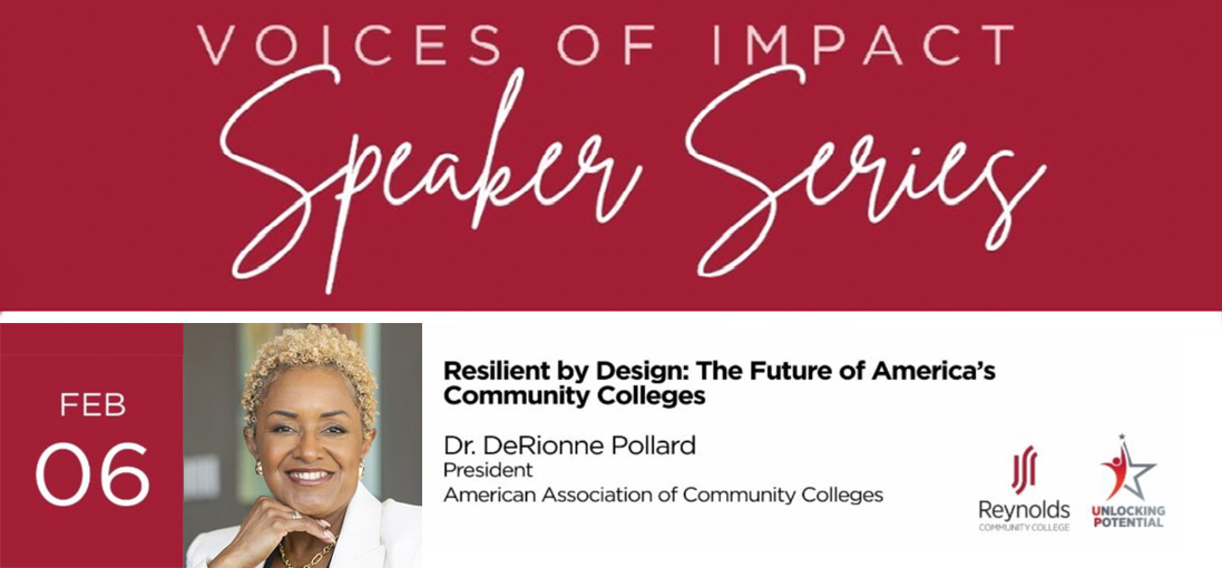 Voices of Impact Speaker Series, Dr. DeRionne Pollard